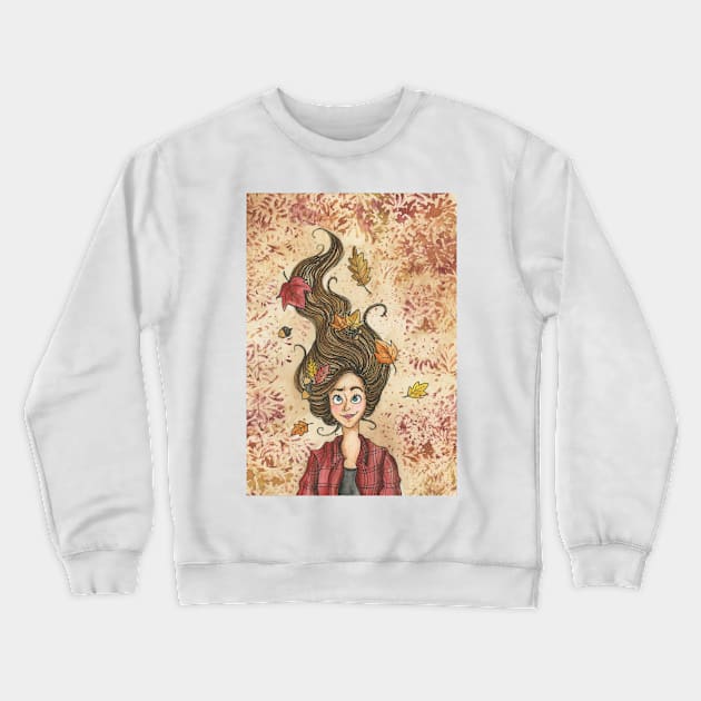 Autumn Breeze Crewneck Sweatshirt by EmilyRCarrier